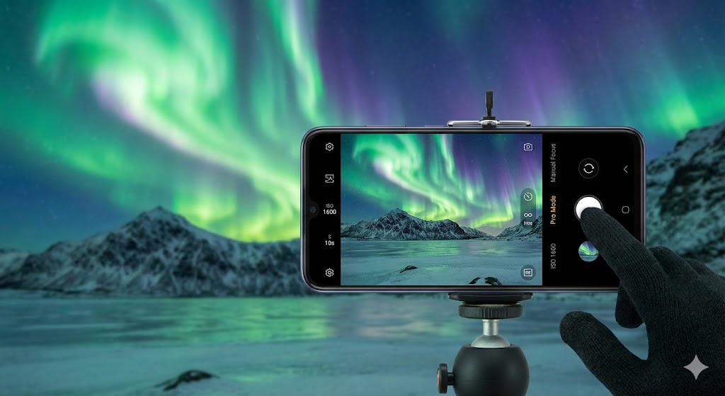 Tutorial Fotografi Aurora: Abadikan Cahaya Magis dengan Kamera HP